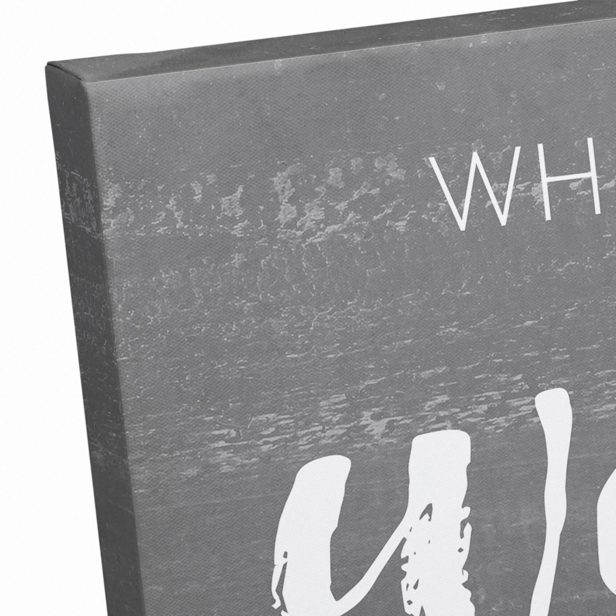 What Part of Woof Canvas Wall Art